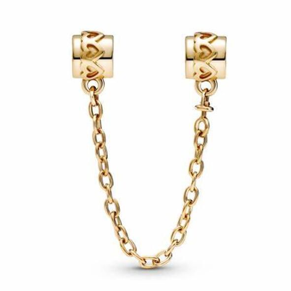 AAA GRADE 18K Goldplated Safety Chain 