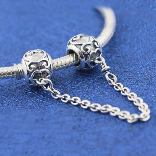 AAA GRADE S925 ALE Sterling Silver Safety Chain 