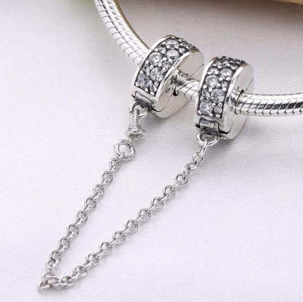 AAA GRADE S925 ALE Sterling Silver Safety Chain 