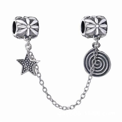 AAA GRADE S925 ALE Sterling Silver Safety Chain 