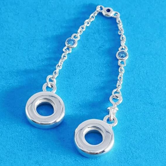 AAA GRADE S925 ALE Sterling Silver Safety Chain 