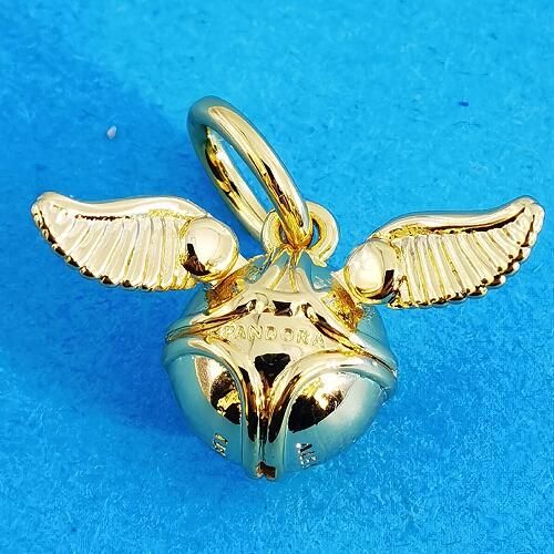 18K Gold-Plated AAA GRADE S925 ALE  Golden Snitch Charms