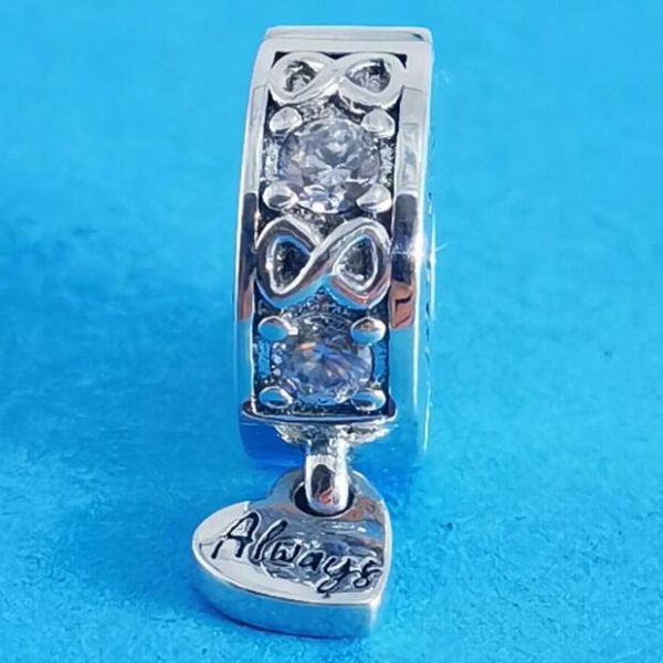 AAA GRADE S925 ALE Sterling Silver Charm Clips