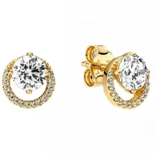 AAA GRADE Gold Plated Stud Earrings