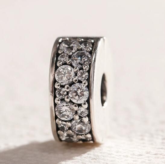 AAA GRADE S925 ALE Sterling Silver Charm Clips