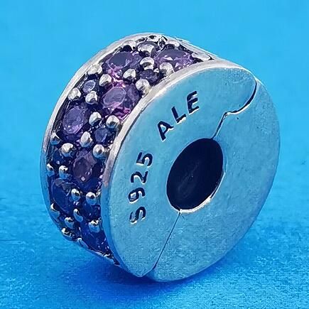AAA GRADE S925 ALE Sterling Silver Charm Clips