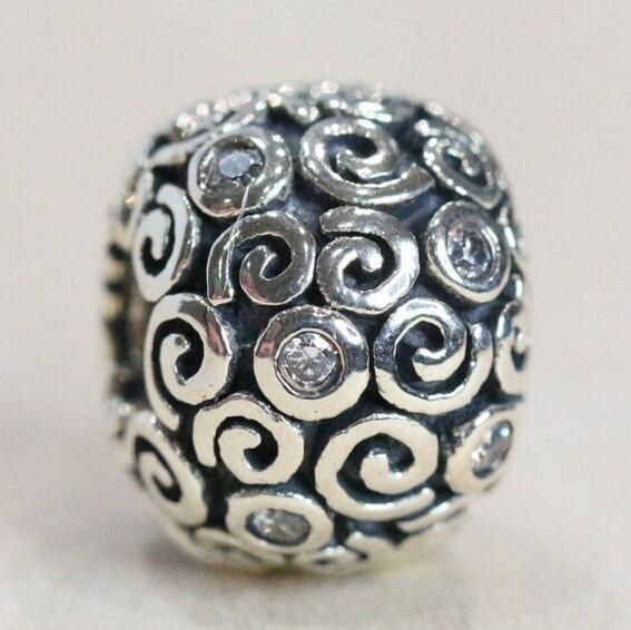 AAA GRADE S925 ALE Sterling Silver Charm Clips