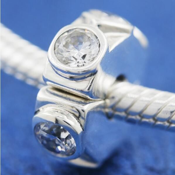 AAA GRADE S925 ALE Sterling Silver Charm Clips