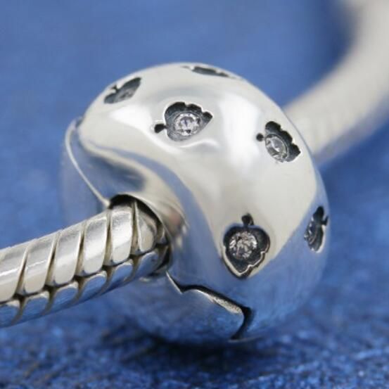 AAA GRADE S925 ALE Sterling Silver Charm Clips
