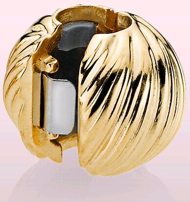 AAA GRADE 18K Gold Plated Charm Clips