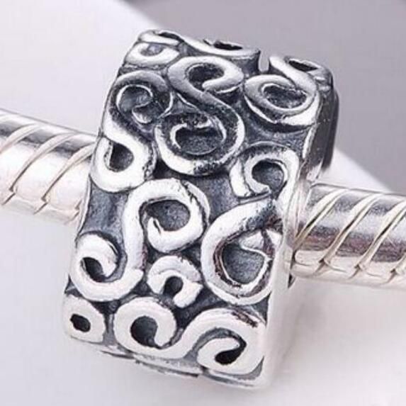 AAA GRADE S925 ALE Sterling Silver Charm Clips