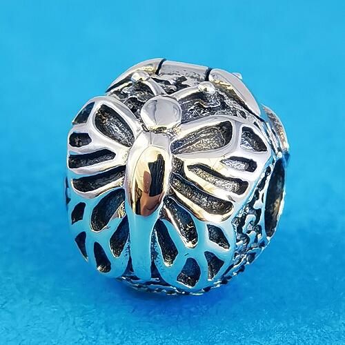 AAA GRADE S925 ALE Sterling Silver Charm Clips