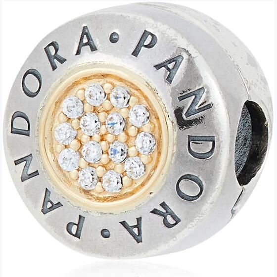 AAA GRADE 18K Gold Plated Charm Clips