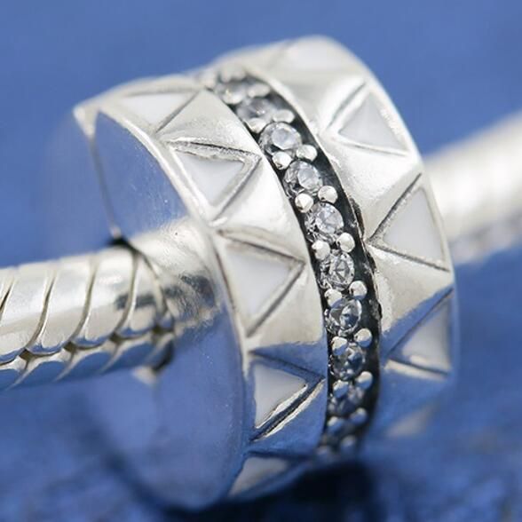 AAA GRADE S925 ALE Sterling Silver Charm Clips