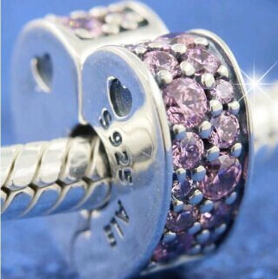 AAA GRADE S925 ALE Sterling Silver Charm Clips
