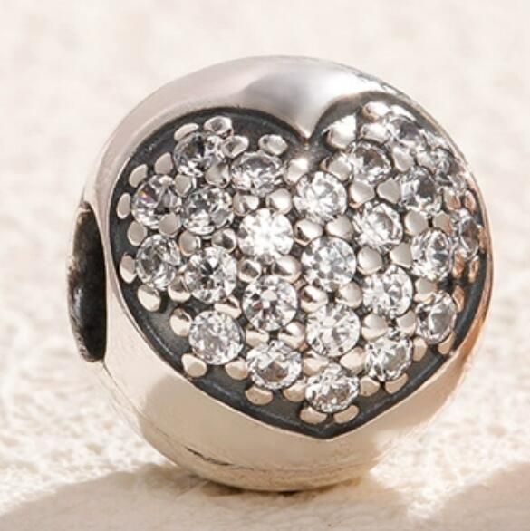 AAA GRADE S925 ALE Sterling Silver Charm Clips