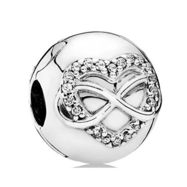 AAA GRADE S925 ALE Sterling Silver Charm Clips