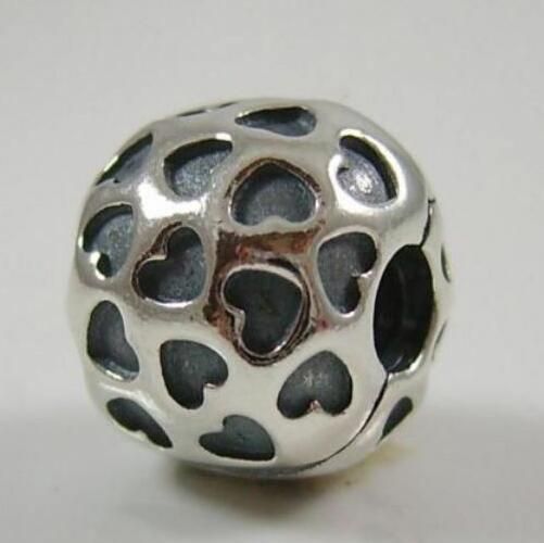 AAA GRADE S925 ALE Sterling Silver Charm Clips