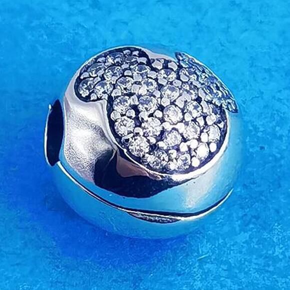 AAA GRADE S925 ALE Sterling Silver Clip Charm
