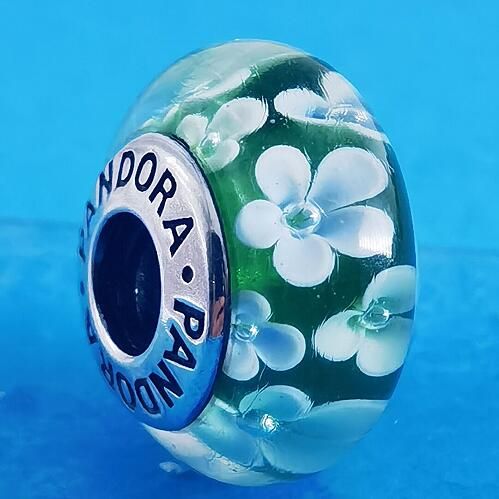 5PCS S925 ALE Sterling Silver Murano Promotion