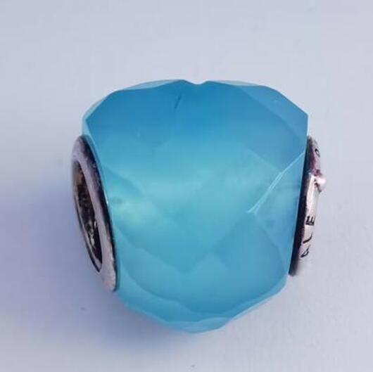 2PCS S925 ALE Sterling Silver Murano Promotion
