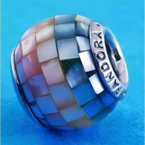 2PCS S925 ALE Sterling Silver Murano Promotion