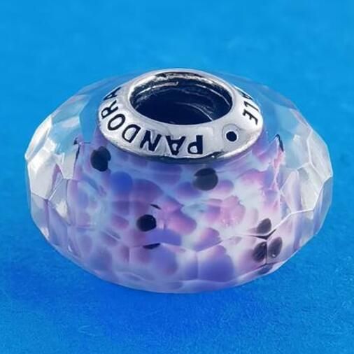 2PCS S925 ALE Sterling Silver Murano Promotion