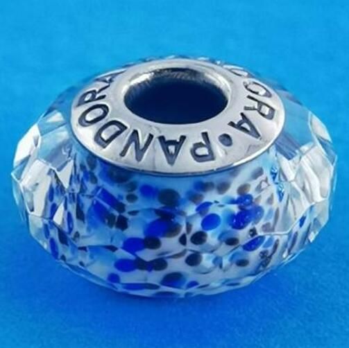 2PCS S925 ALE Sterling Silver Murano Promotion