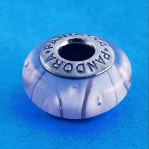 2PCS S925 ALE Sterling Silver Murano Promotion