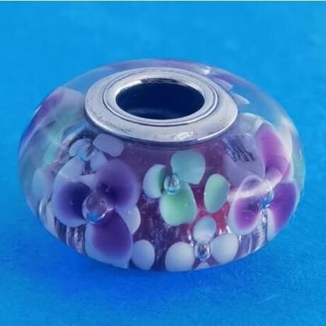 2PCS S925 ALE Sterling Silver Murano Promotion