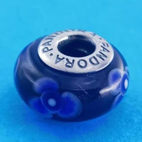 2PCS S925 ALE Sterling Silver Murano Promotion