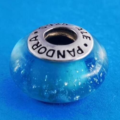 2PCS S925 ALE Sterling Silver Murano Promotion