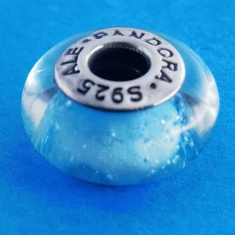 2PCS S925 ALE Sterling Silver Murano Promotion