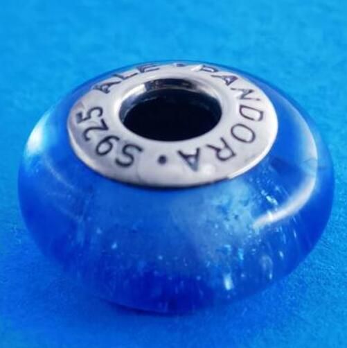 2PCS S925 ALE Sterling Silver Murano Promotion