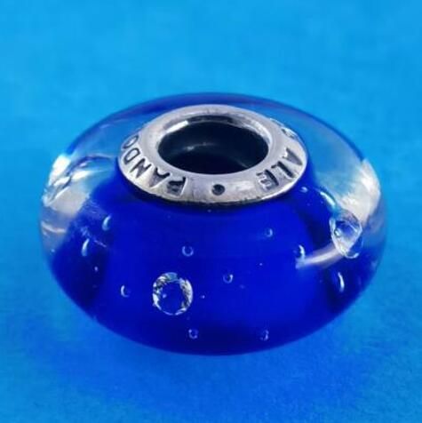 2PCS S925 ALE Sterling Silver Murano Promotion