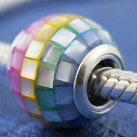AAA S925 ALE Sterling Silver Murano Charm 