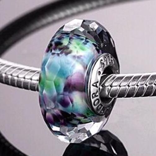 AAA S925 ALE Sterling Silver Murano Charm 