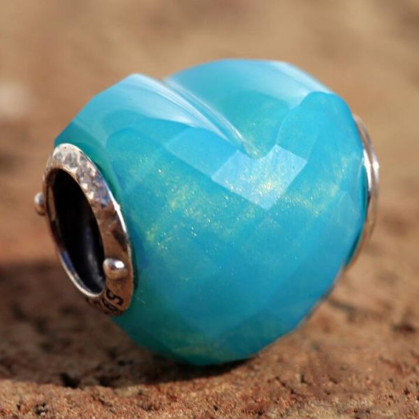 AAA S925 ALE Sterling Silver Murano Charm 