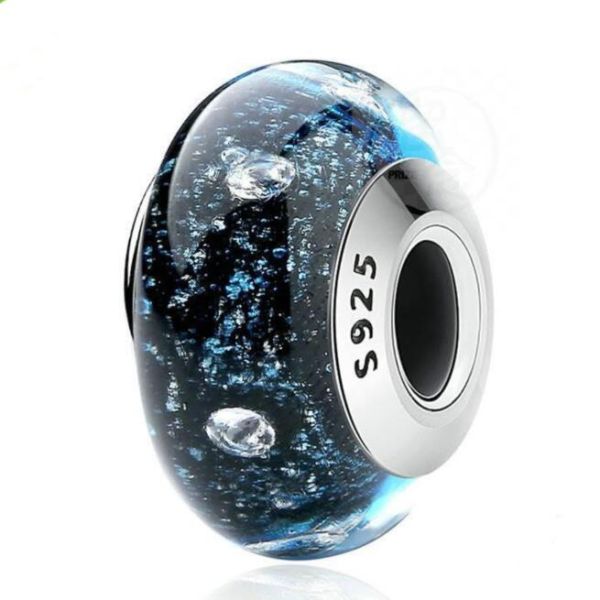 AAA S925 ALE Sterling Silver Murano Charm 