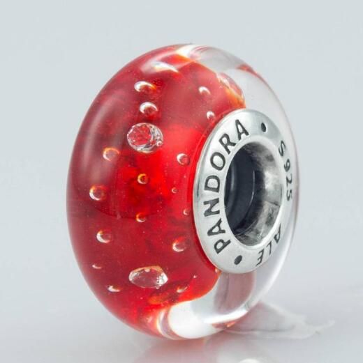 AAA S925 ALE Sterling Silver Murano Charm 