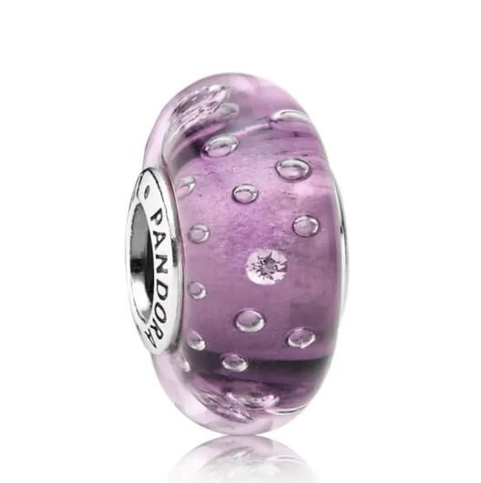 AAA S925 ALE Sterling Silver Murano Charm 