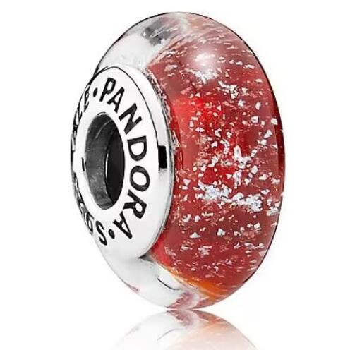 AAA S925 ALE Sterling Silver Murano Charm 