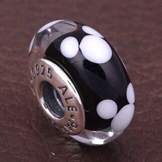AAA S925 ALE Sterling Silver Murano Charm 