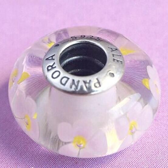 AAA S925 ALE Sterling Silver Murano Charm 