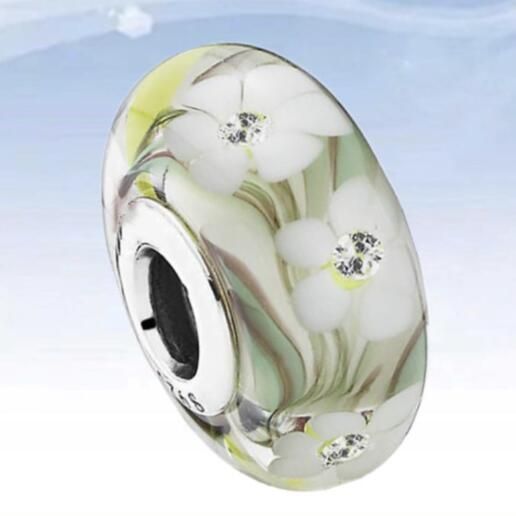 AAA S925 ALE Sterling Silver Murano Charm 