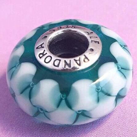 AAA S925 ALE Sterling Silver Murano Charm 