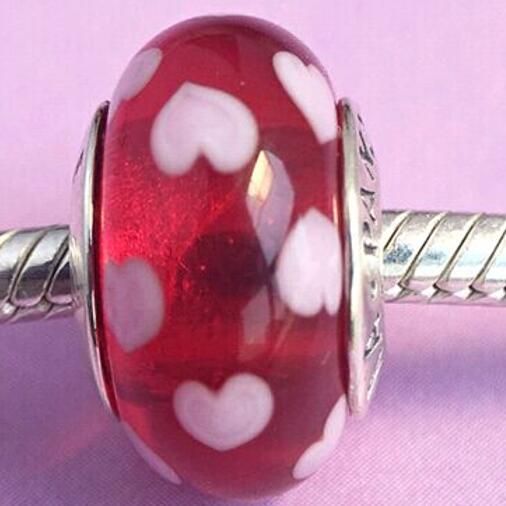 AAA S925 ALE Sterling Silver Murano Charm 