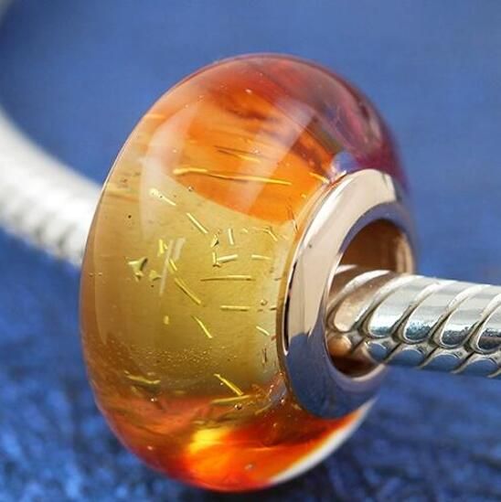 AAA S925 ALE Sterling Silver Murano Charm 