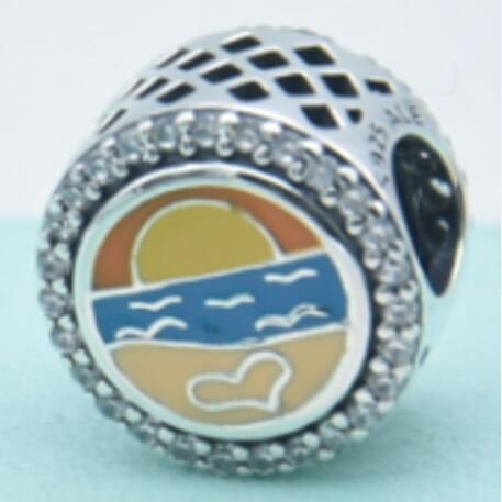 AAA GRADE S925 ALE Sterling Silver Exclusive Round Charms