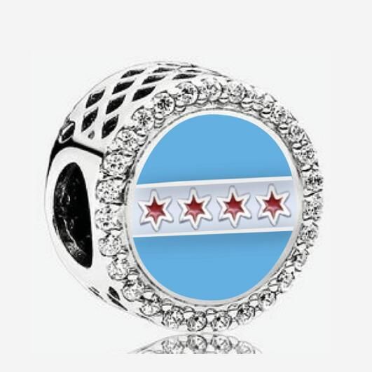 AAA GRADE S925 ALE Sterling Silver Exclusive Round Charms